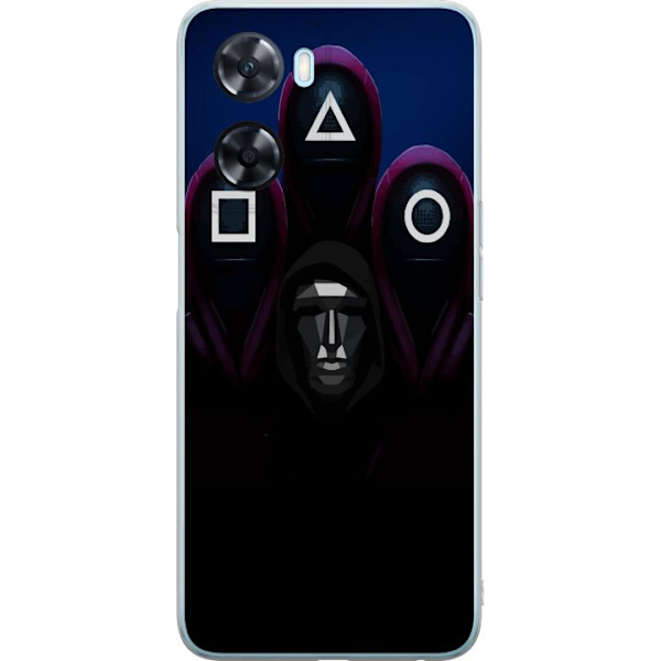 OnePlus Nord N20 SE Läpinäkyvä kuori Squid Game Kausi 3 Uudet Ikoni Suosittu Sarja TV Motiivi Aasialainen Draama Trendikäs Graafinen Suunnittelu