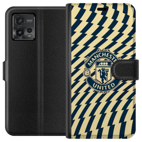 Motorola Moto G72 Plånboksfodral Manchester United F.C.