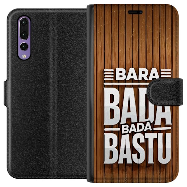 Huawei P20 Pro Plånboksfodral KAJ – Bara Bada Bastu