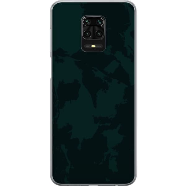 Kompatibelt Mobilskal till Xiaomi Redmi Note 9S Grönt.