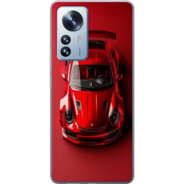 Xiaomi 12 Pro Gennemsigtig cover Porsche