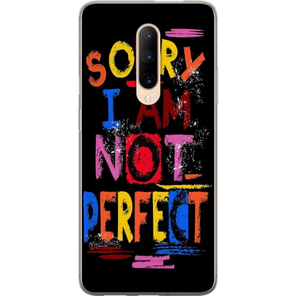 OnePlus 7 Pro Läpinäkyvä kuori Sorry