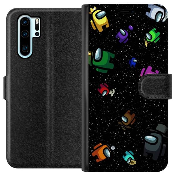 Kompatibel Tegnebogsetui til Huawei P30 Pro Among Us