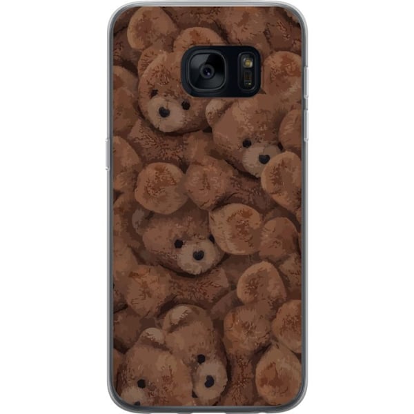 Samsung Galaxy S7 Gennemsigtig cover Teddy