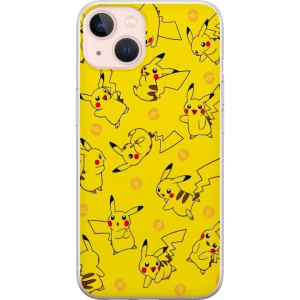 Apple iPhone 13 Gjennomsiktig deksel Pikachu