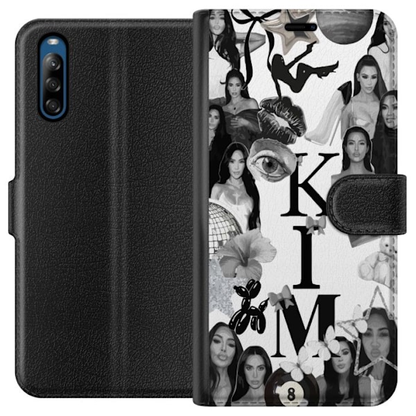 Sony Xperia L4 Lompakkokotelo Kim Kardashian – Aesthetic Loo