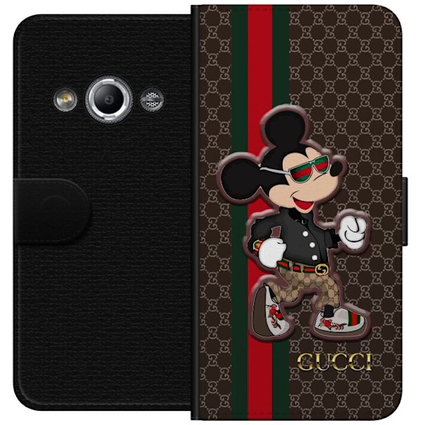 Samsung Galaxy Xcover 3 Tegnebogsetui CC Happy Mouse