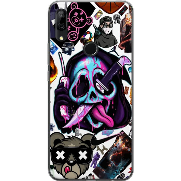 Huawei P Smart Z Gennemsigtig cover Stickers