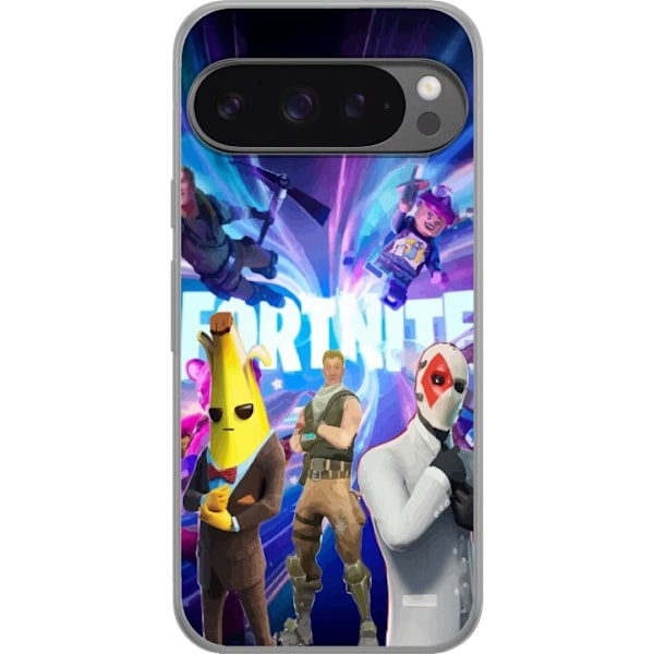 Google Pixel 9 Pro XL Gjennomsiktig deksel Fortnite