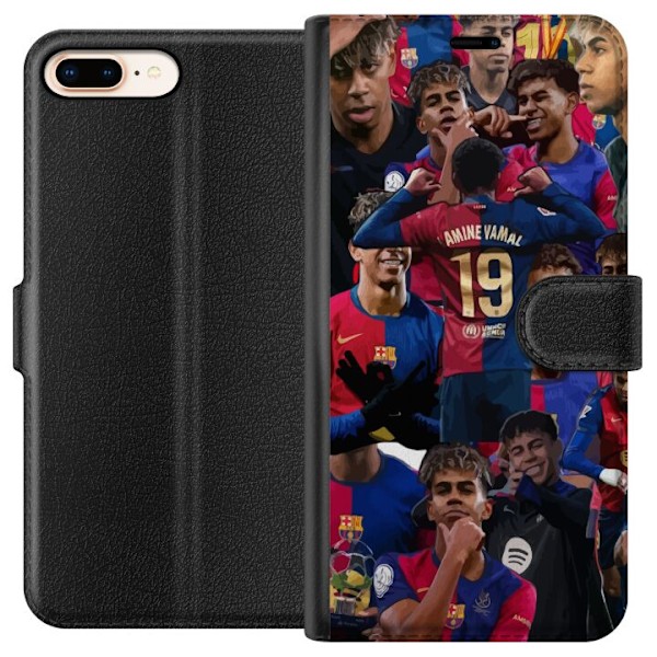 Apple iPhone 7 Plus Plånboksfodral Lamine Yamal mobilskal fö