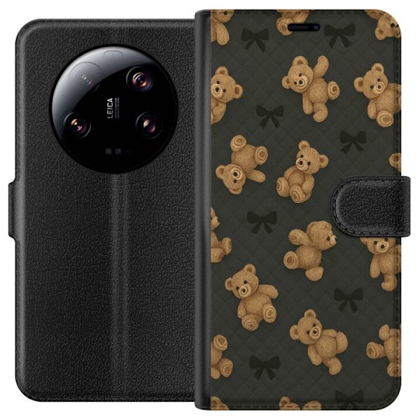 Xiaomi 13 Ultra Lompakkokotelo Teddy Halauksia
