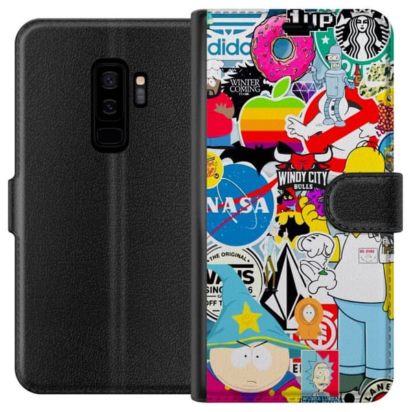 Kompatibelt Lommeboketui til Samsung Galaxy S9+ Brands Mania