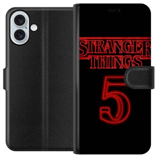 Kompatibelt Plånboksfodral till Apple iPhone 16 Plus Stranger Things 5
