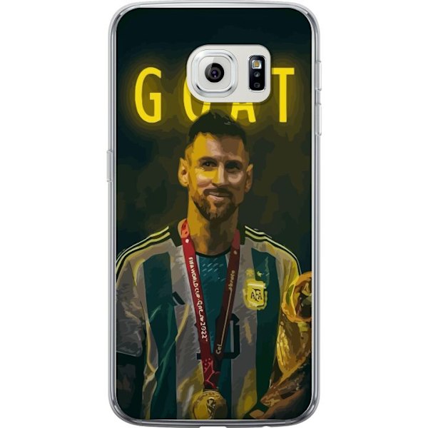 Samsung Galaxy S6 edge Gjennomsiktig deksel Geit Messi