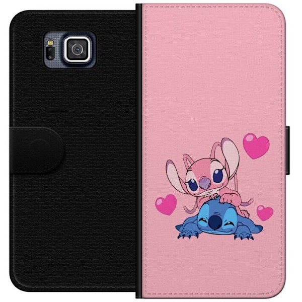 Samsung Galaxy Alpha Lompakkokotelo Ystävänpäivä Stitch