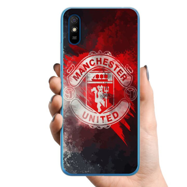 Xiaomi Redmi 9A TPU Mobilcover Manchester United FC