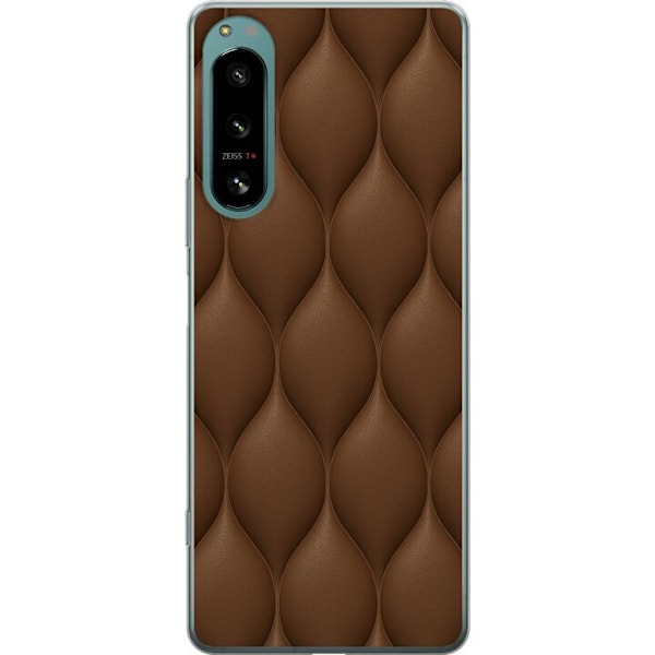 Sony Xperia 5 IV Läpinäkyvä kuori Kaakaoskaalat