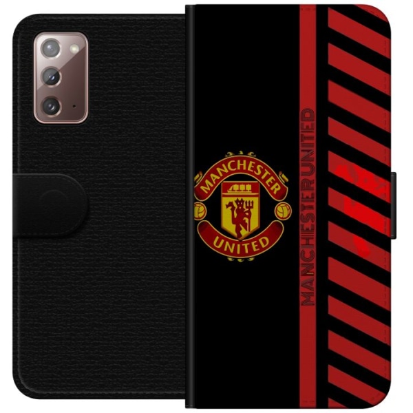 Samsung Galaxy Note20 Lompakkokotelo Manchester United