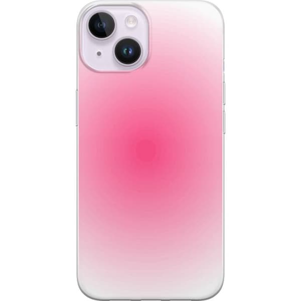 Kompatibelt Mobildeksel til Apple iPhone 14 Rosa Sky