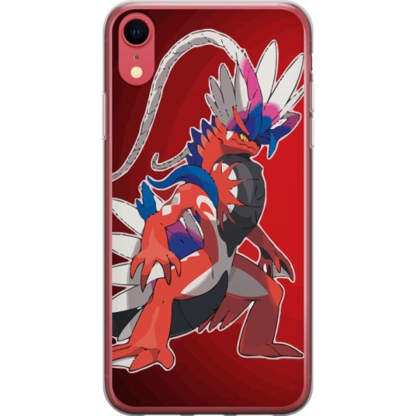 Apple iPhone XR Gennemsigtig cover Pokémon Scarlet