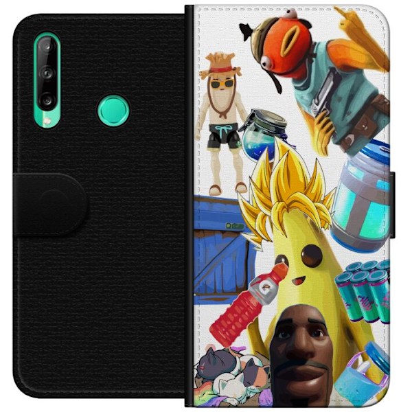 Huawei P40 lite E Lompakkokotelo Fortnite