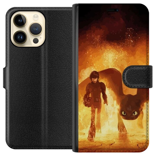 Apple iPhone 14 Pro Max Tegnebogsetui Drage Træner