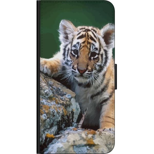 Kompatibel Tegnebogsetui til Xiaomi Redmi Note 8 Pro  Tiger
