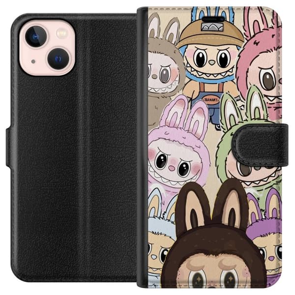 Kompatibel Tegnebogsetui til Apple iPhone 13 The Monster Edition Samlefigur Anime