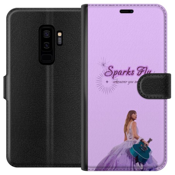 Samsung Galaxy S9+ Tegnebogsetui Taylor Swift - Sparks Fly