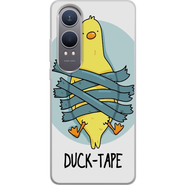 OnePlus Nord CE4 Lite Gennemsigtig cover Duck Tape