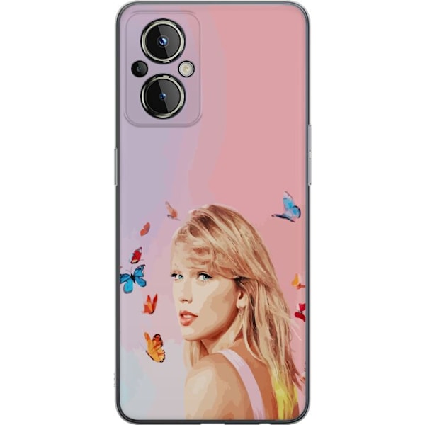 OnePlus Nord N20 5G Gennemsigtig cover Taylor Swift Sommerfugl