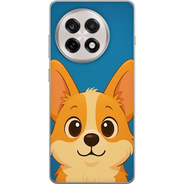 OnePlus 13R Gennemsigtig cover Hello Corgi