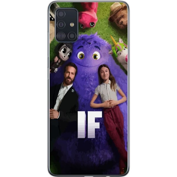Samsung Galaxy A51 Genomskinligt Skal IF: Låtsaskompisar