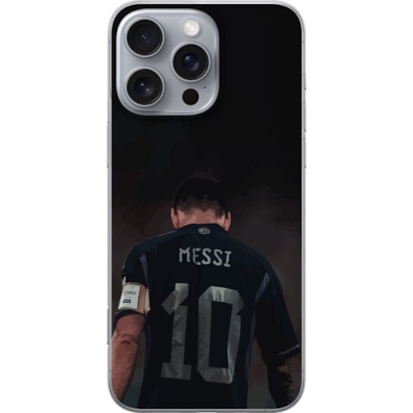 Apple iPhone 16 Pro Max Gennemsigtig cover Messi