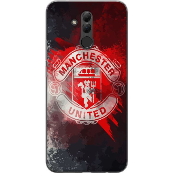 Huawei Mate 20 lite Gennemsigtig cover Manchester United