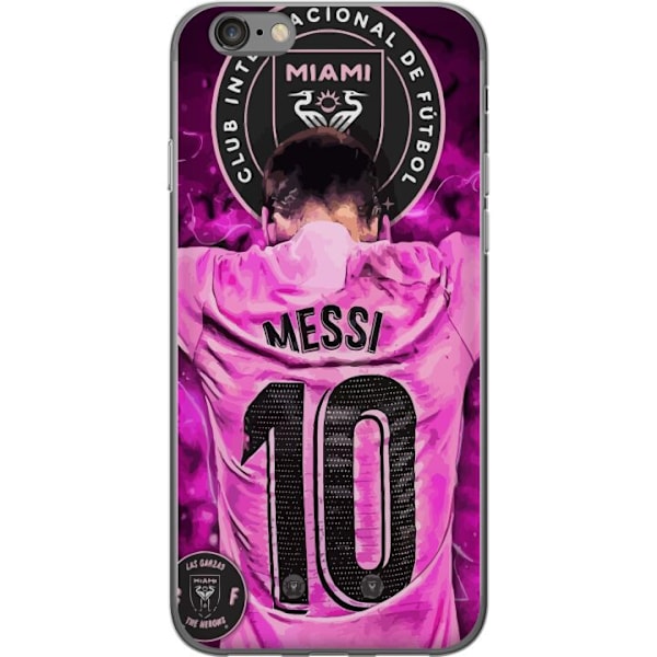 Apple iPhone 6 Läpinäkyvä kuori Messi