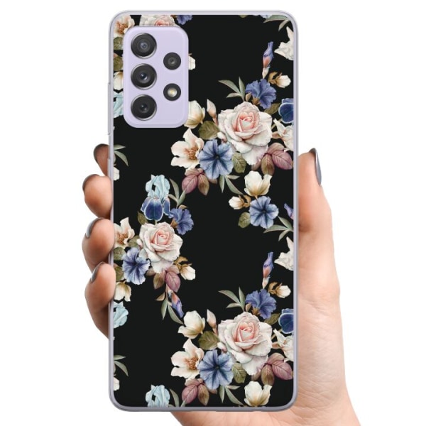 Samsung Galaxy A52s 5G TPU Mobilcover Blomster