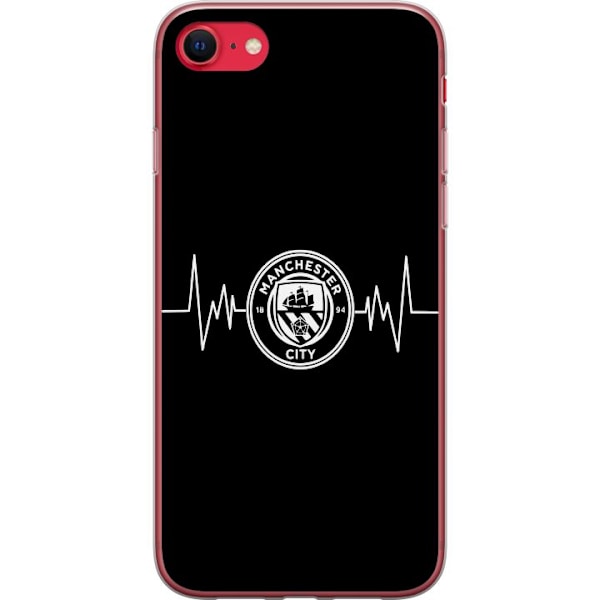 Apple iPhone 8 Gennemsigtig cover Manchester City F.C.