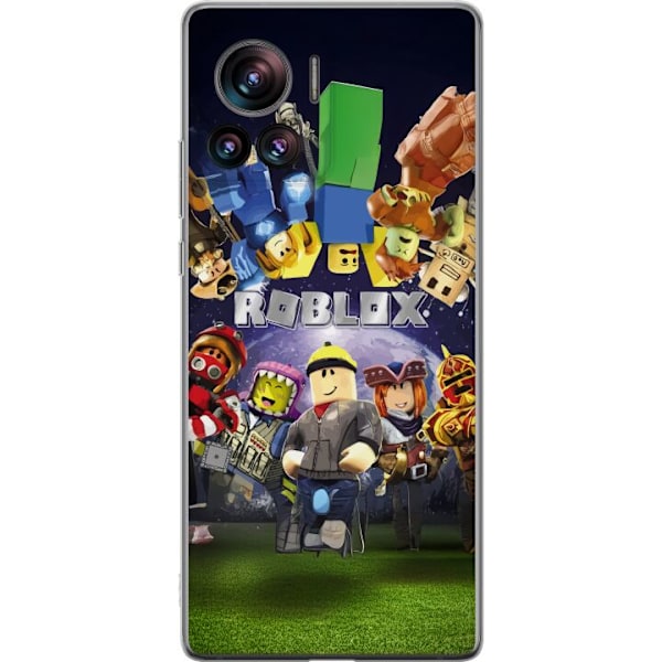 Motorola Edge 30 Ultra Läpinäkyvä kuori Roblox Maailma - Pelaamisseikkailu Lapsille ja Nuorille