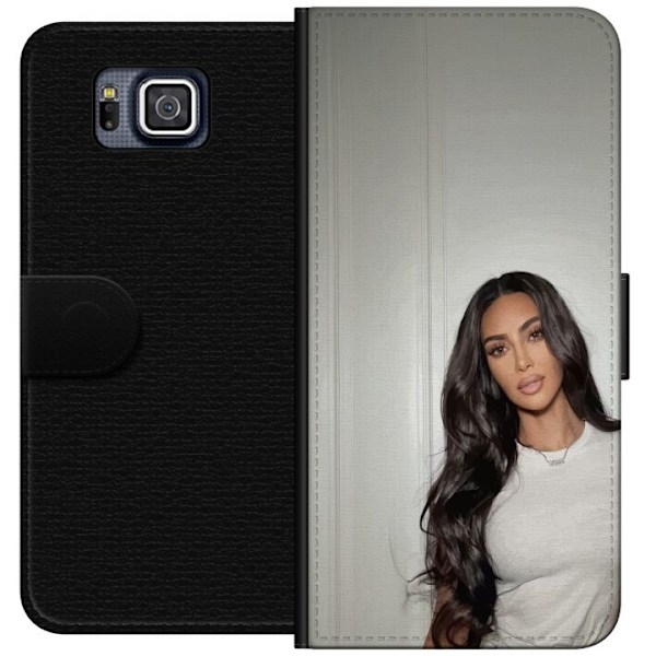 Samsung Galaxy Alpha Plånboksfodral Kim Kardashian – Iconic Style Collection