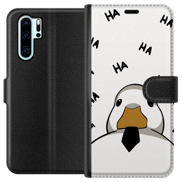 Kompatibel Tegnebogsetui til Huawei P30 Pro Haha Anka