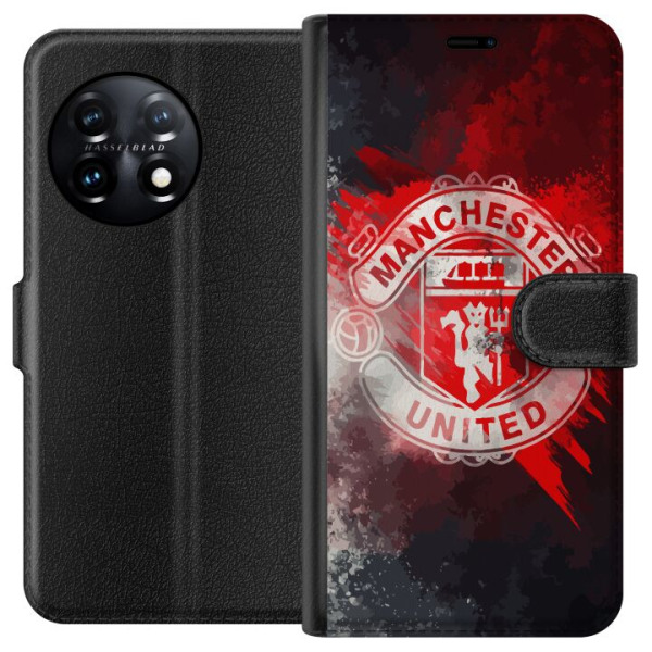 OnePlus 11 Plånboksfodral Manchester United