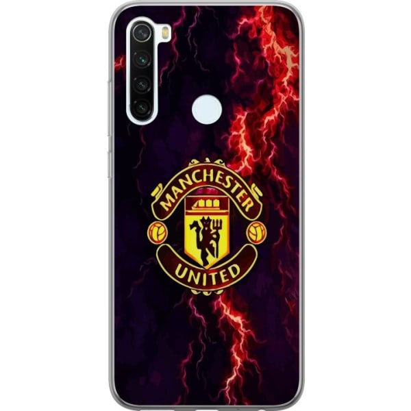 Xiaomi Redmi Note 8 Gjennomsiktig deksel Manchester United