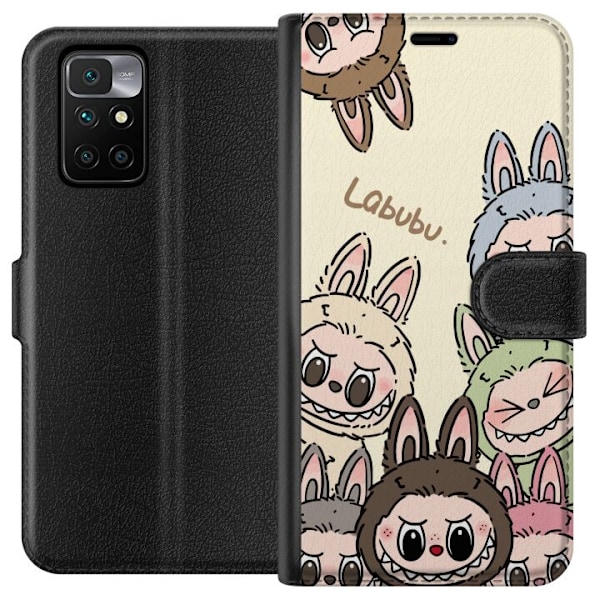 Xiaomi Redmi 10 Plånboksfodral Labubu Pastel Collection