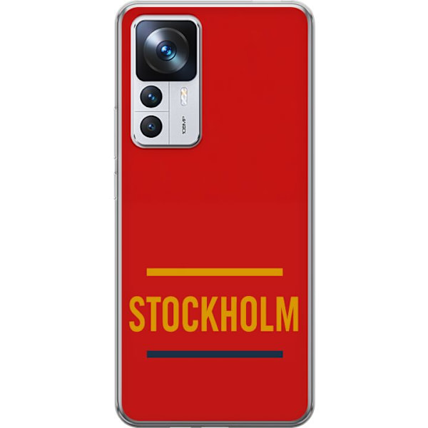 Xiaomi 12T Pro Läpinäkyvä kuori Stockholm – Hockey