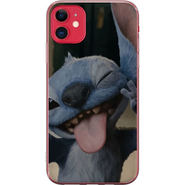 Apple iPhone 11 Genomskinligt Skal Stitch Söt Alien – Blå