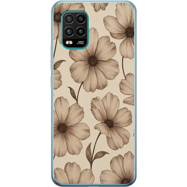 Xiaomi Mi 10 Lite 5G Gjennomsiktig deksel Pastel Rush