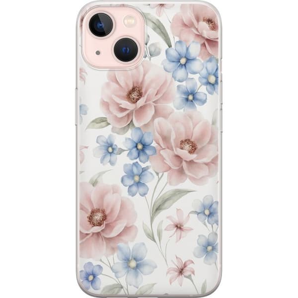 Kompatibel Mobilcover til Apple iPhone 13 Romantiske blomster