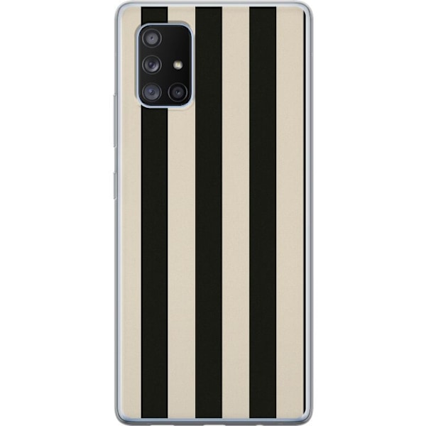 Samsung Galaxy A71 5G Läpinäkyvä kuori Rivivirta