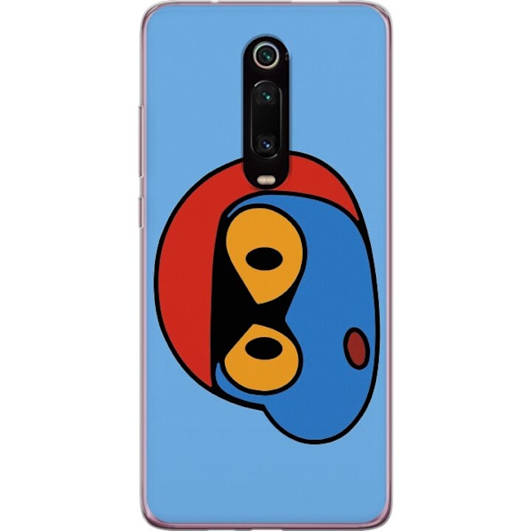 Xiaomi Mi 9T Pro  Läpinäkyvä kuori Bold Bot Head